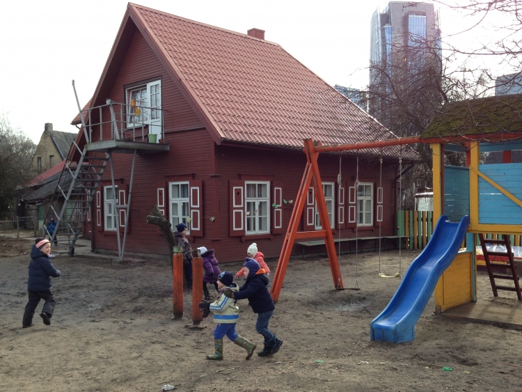 The kindergarten Nendre in Vilnius is participating in a NGO-projekt financed by the Nordic Council of Ministers.