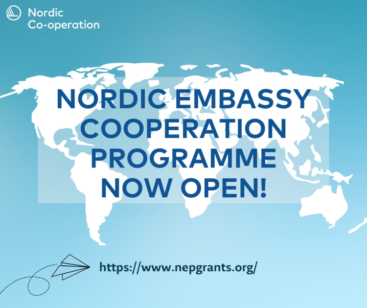 Nordic Embassy Cooperation Programme (NEP) is open for applications!