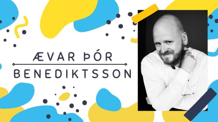 Estonian students will meet with Icelandic actor and author Ævar Þór Benediktsson